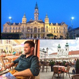 relaxing in Gyor
